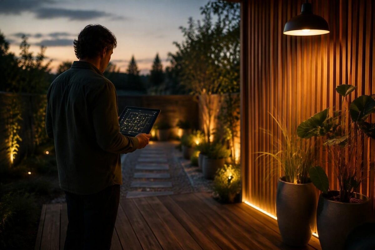 Luci smart per terrazzo: sensori, scenari e voce passo passo