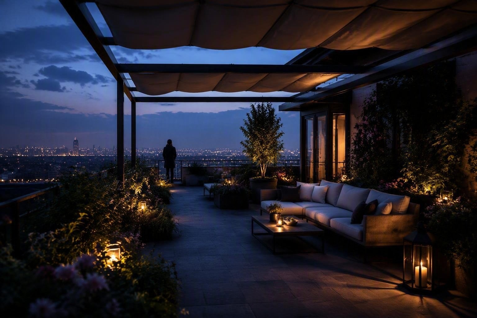 Pergotende su misura: comfort e stile per terrazzi e giardini