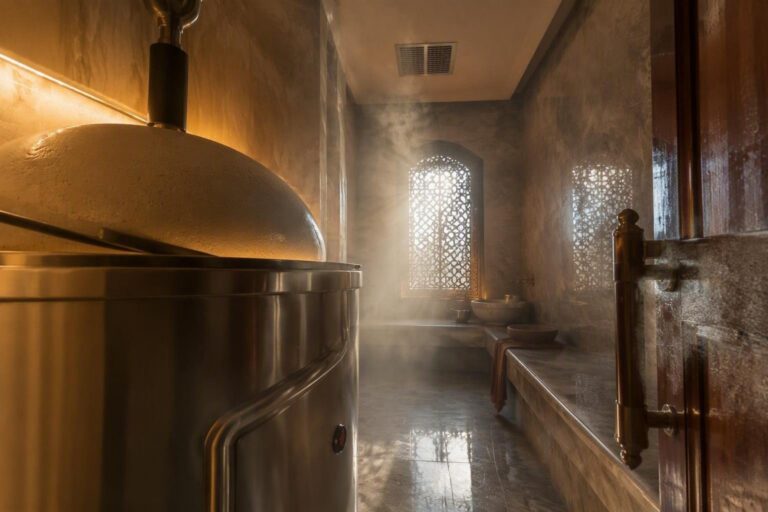 Progettare un bagno turco domestico sicuro, ventilato ed efficiente