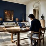 Restyling di Casa Iolascon a Napoli: storia, celeste scenografico e sei mosse di stile