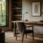 Restyling organic modern nella Hudson Valley: ufficio, due camere e nursery coordinati