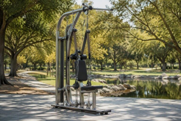 Scopri la Lat Machine: la soluzione fitness per parchi e aree sportive
