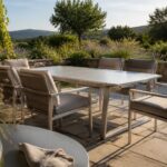 Tavolo e sedie da giardino Noè: design italiano per arredare con stile