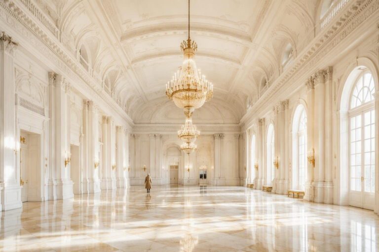 Trump mostra la sala da ballo della Casa Bianca a George Washington in un video con intelligenza artificiale