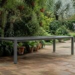 Alvaro: Il Tavolo in Alluminio per Giardini e Terrazze