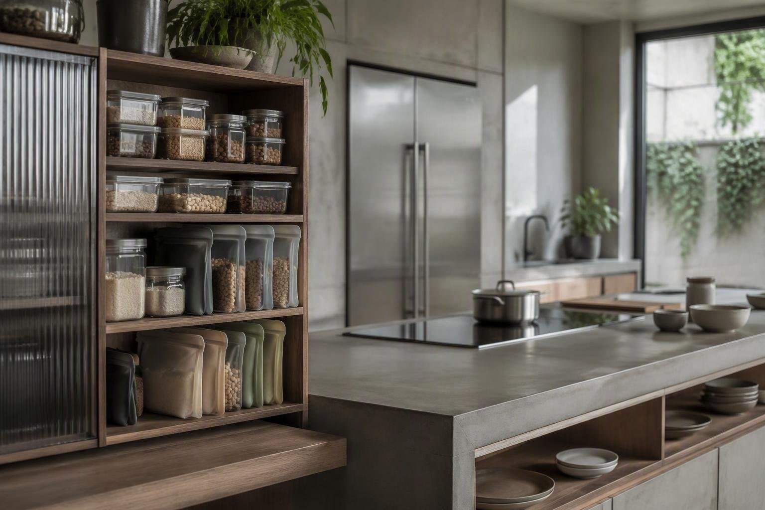 Cucina sostenibile: dispensa smart, riuso ed elettrodomestici