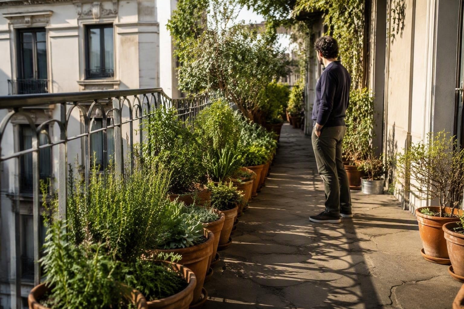 Guida pratica per un giardino in balcone funzionale