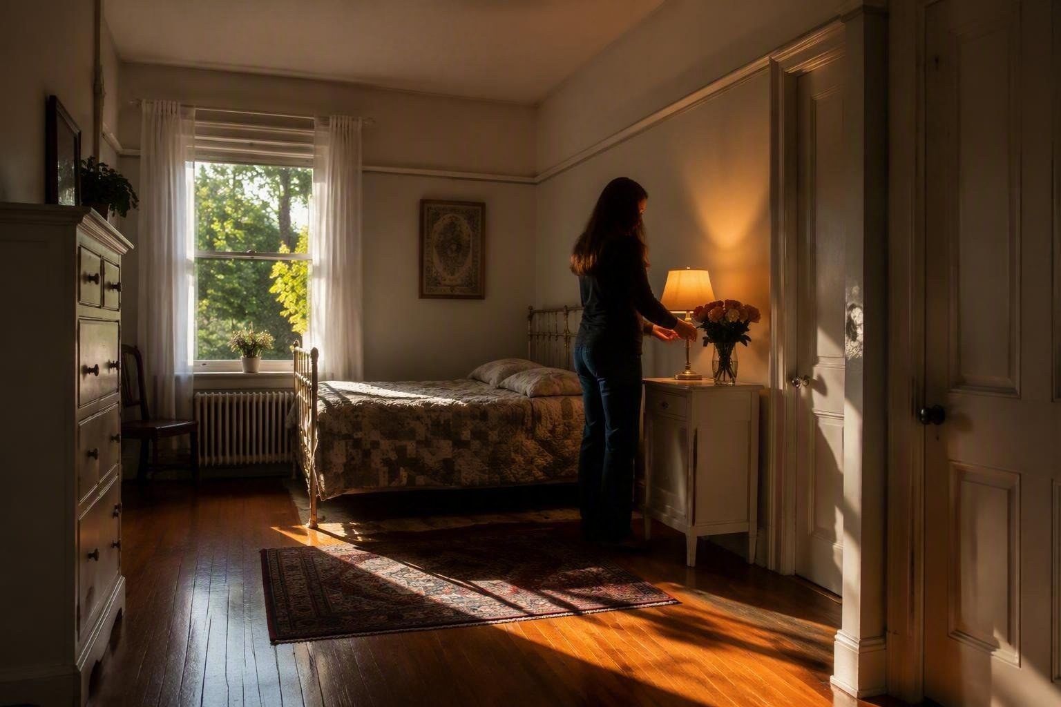 Illuminazione della camera: oscuramento e comfort visivo