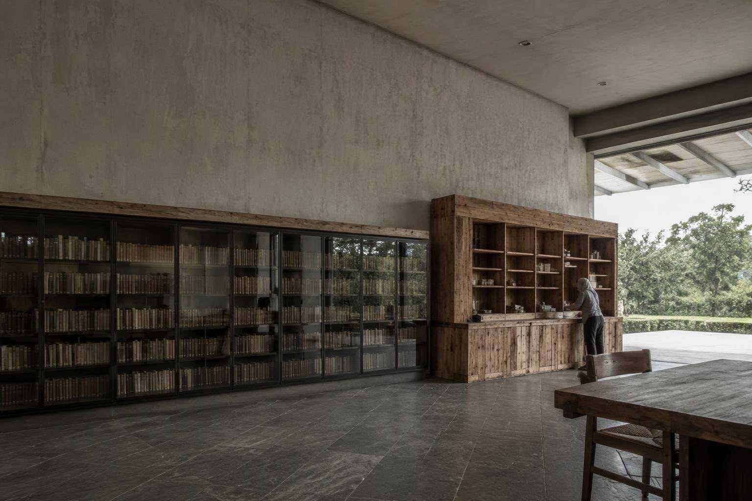 Librerie in vetro Deghi e il trucco fai-da-te per ridare vita al legno