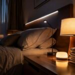 Luce notturna in camera da letto: layering, colori e intensità per il sonno