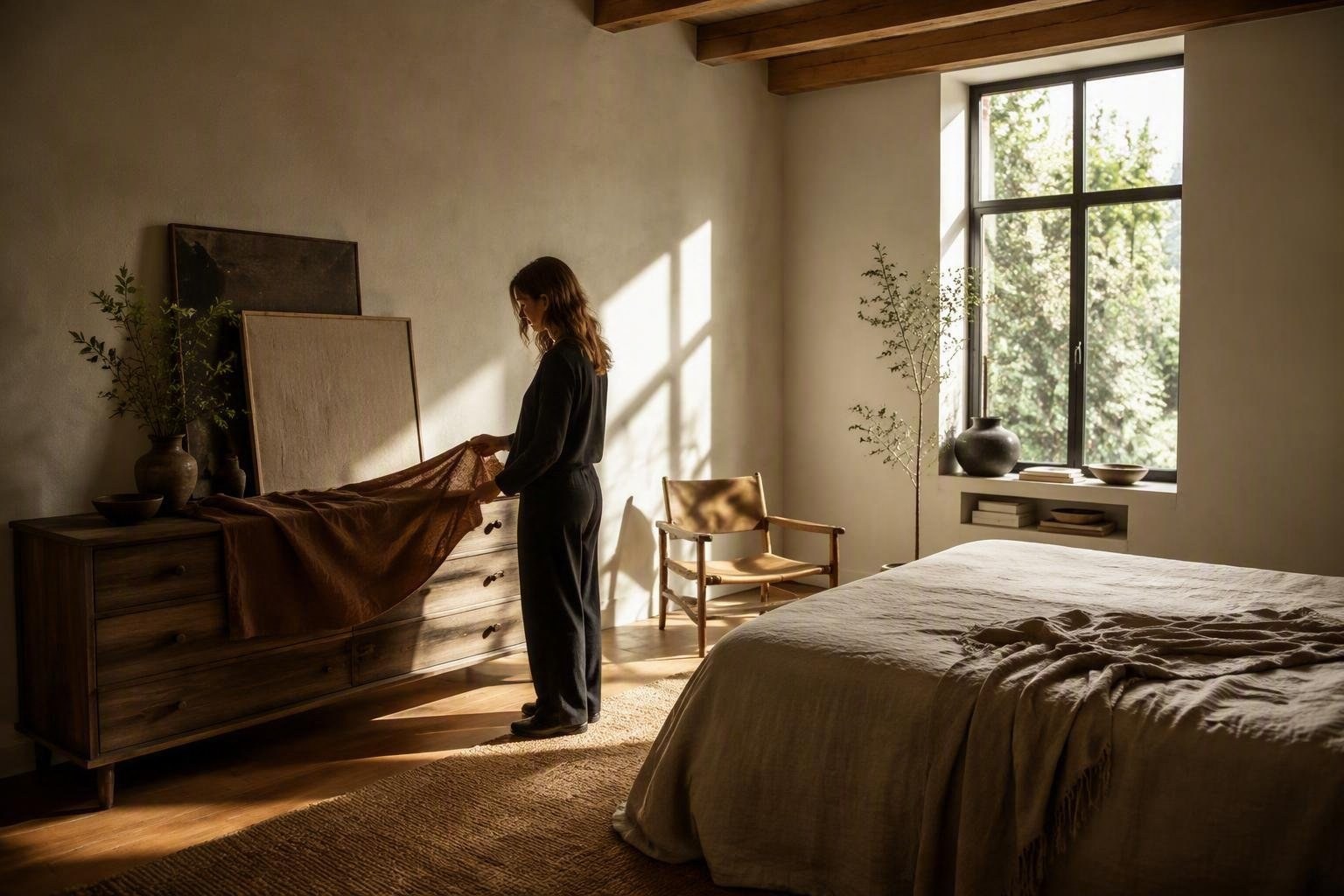 Materiali e psicologia: come creare una camera da letto accogliente