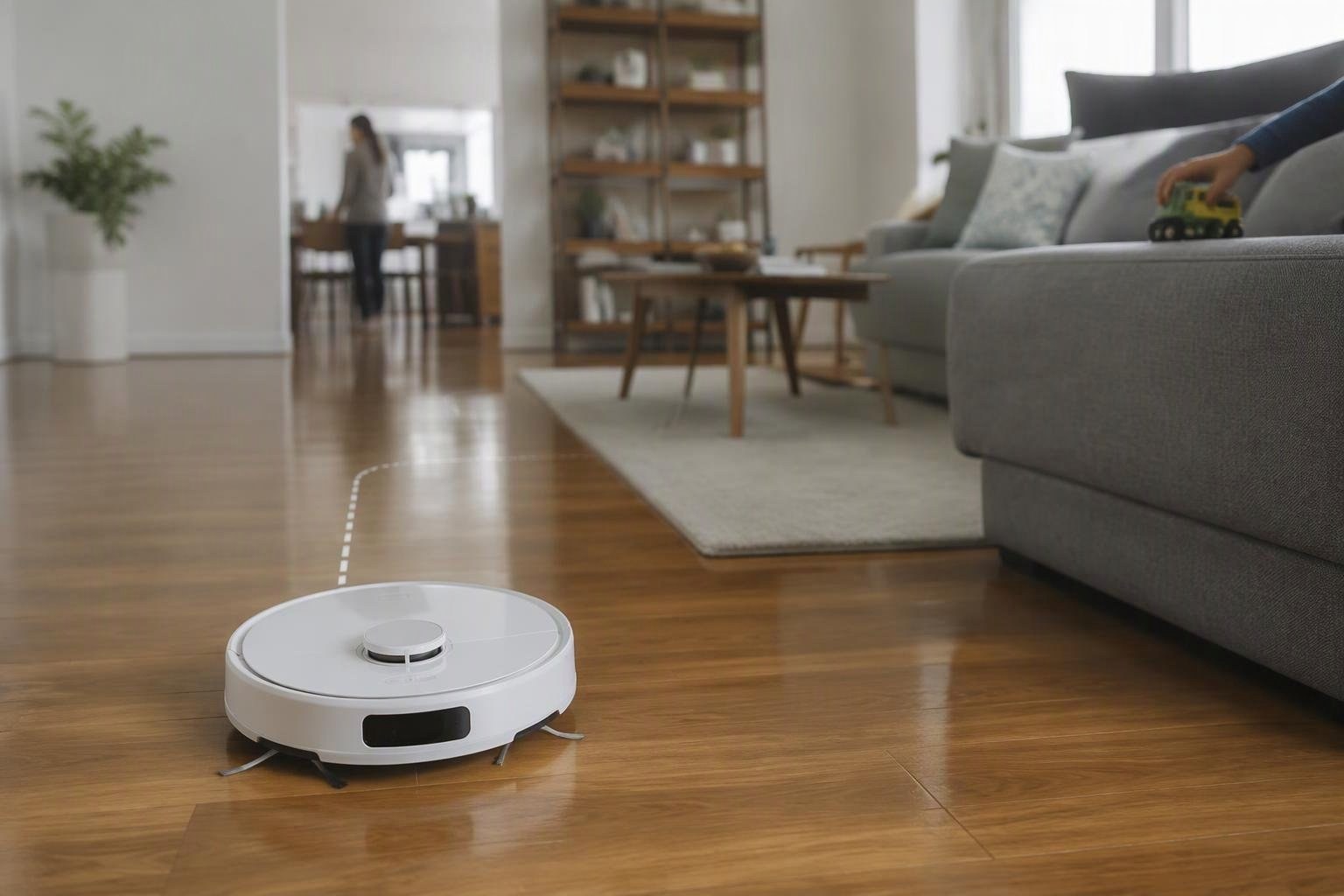Roborock Saros 20 Neo, robot che aspira e lava a fondo