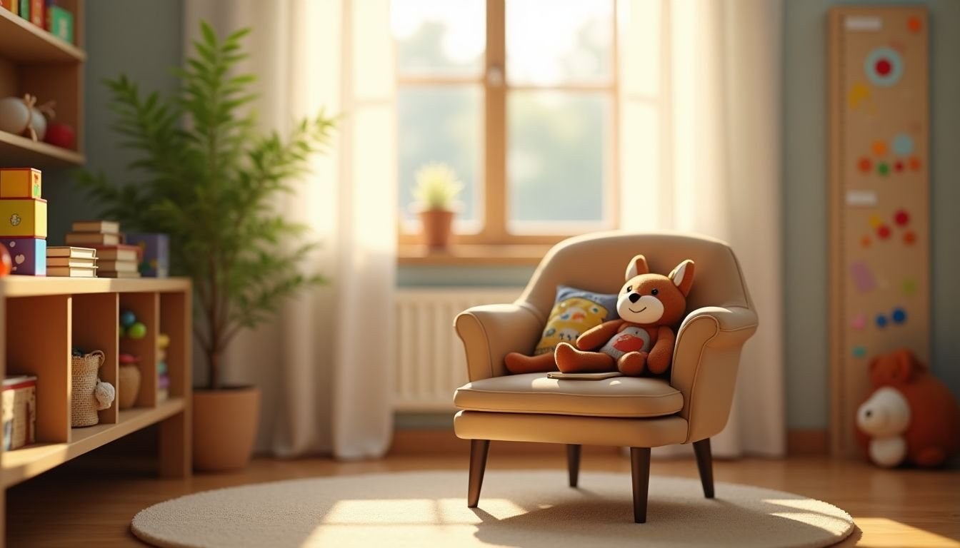 Cameretta evolutiva sicura e smart per studio e gioco