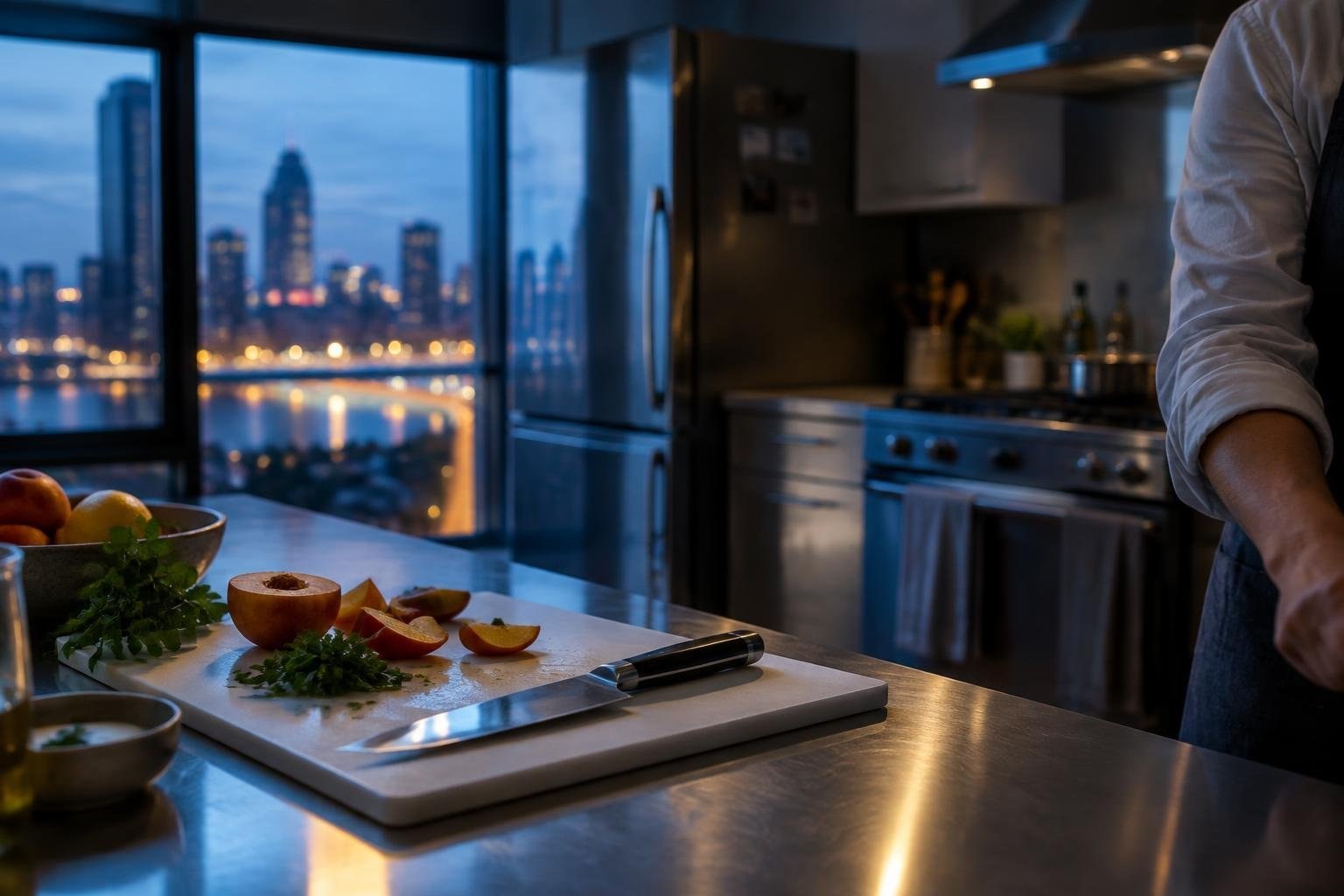 Cucina efficiente: flusso di lavoro e superfici igieniche