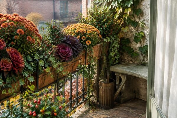 Fioriere autunnali per terrazzo: piante, colori e cura