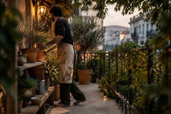 Giardino sul balcone: guida a esposizione e drenaggio