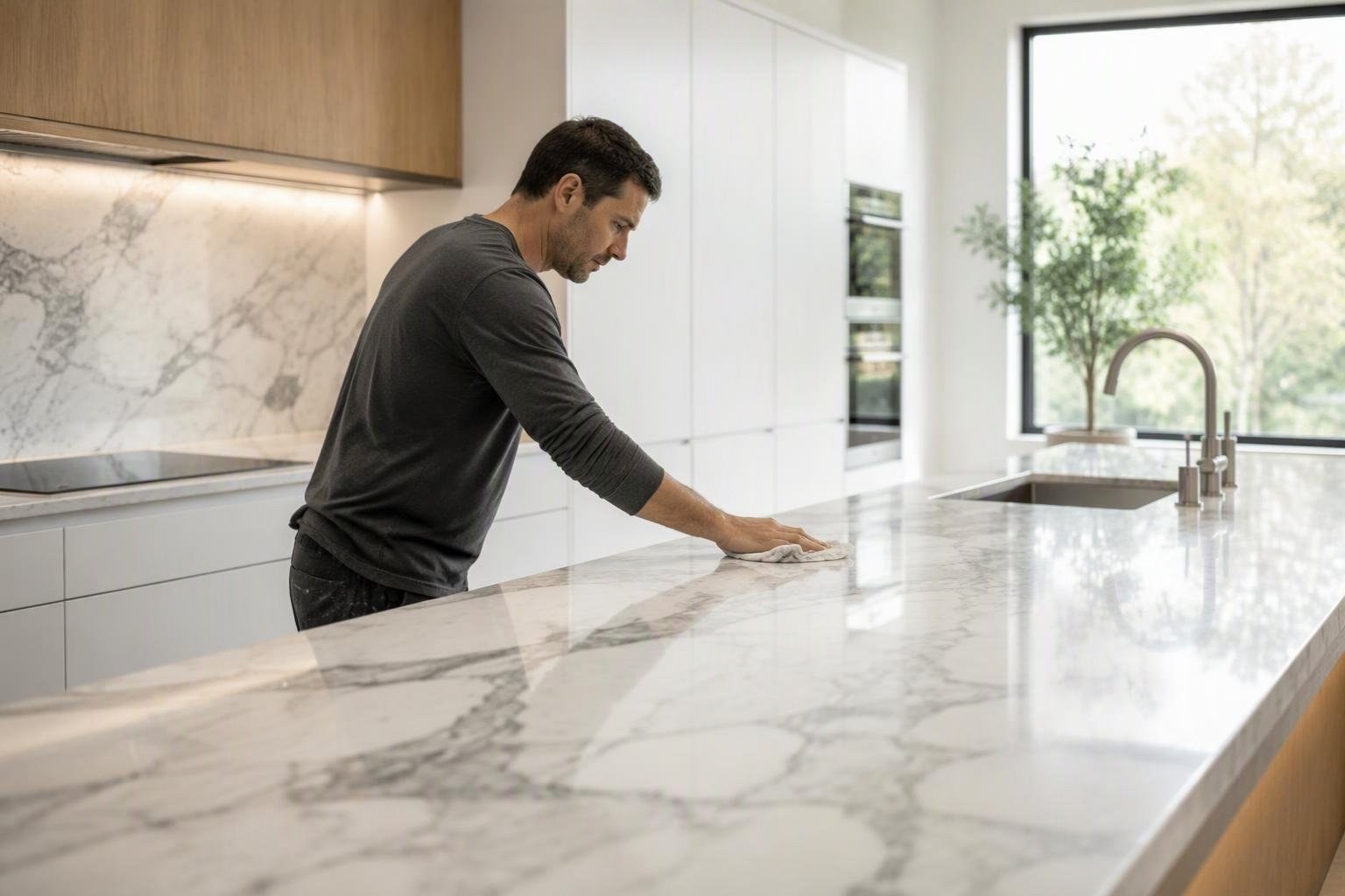 Marmo per pavimenti e top: finiture, cura e abbinamenti