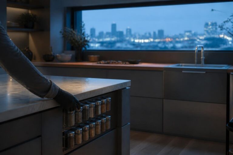 Organizzare una cucina compatta con intelligenza