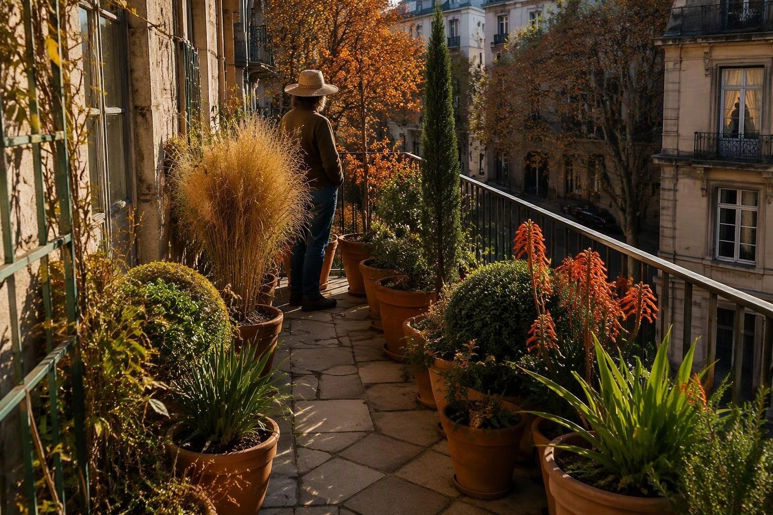 Piante da esterno che sfidano il freddo sul balcone