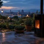 Riscalda il tuo giardino con le stufe a pellet Flamese