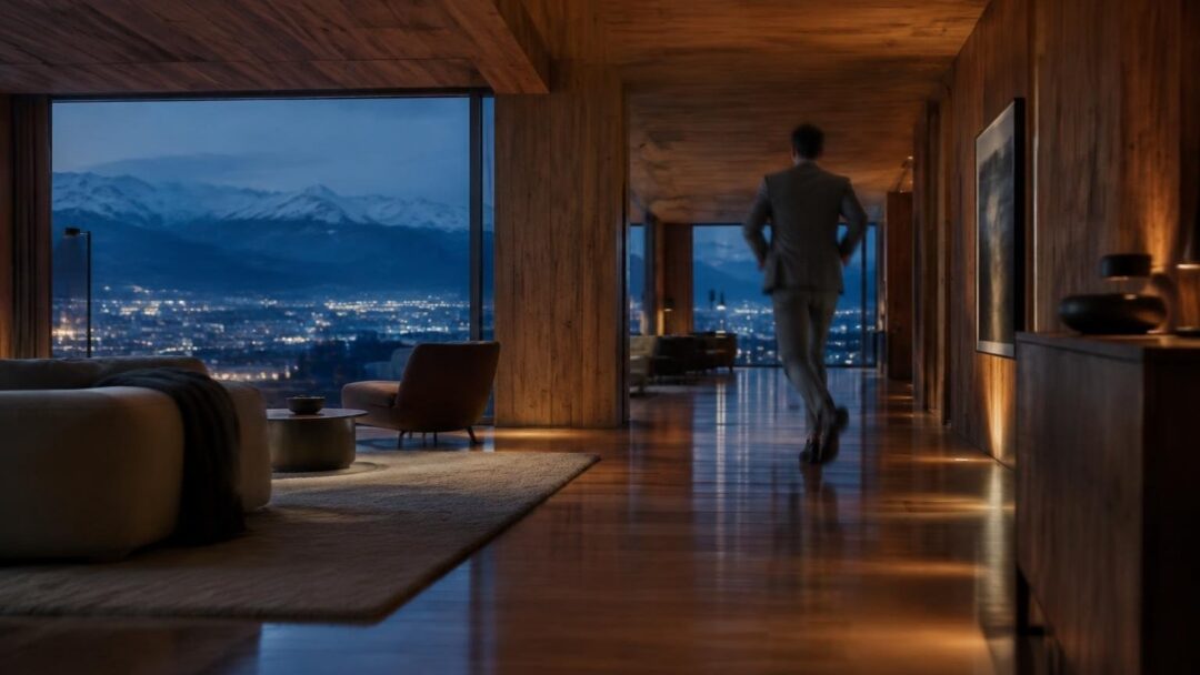 Tendenze arredamento montagna: minimalismo caldo e colori vivi