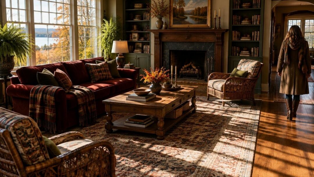 Tendenze casa autunno 2026: colori intensi, velluto e tartan