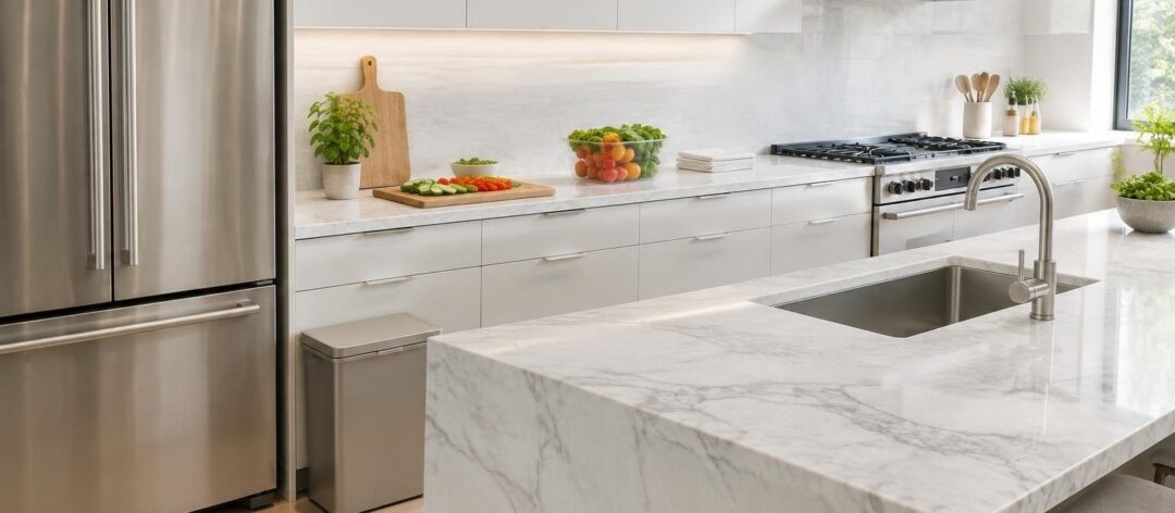Triangolo di lavoro e flussi in cucina senza sprechi