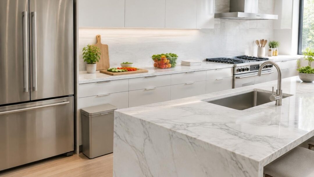 Triangolo di lavoro e flussi in cucina senza sprechi