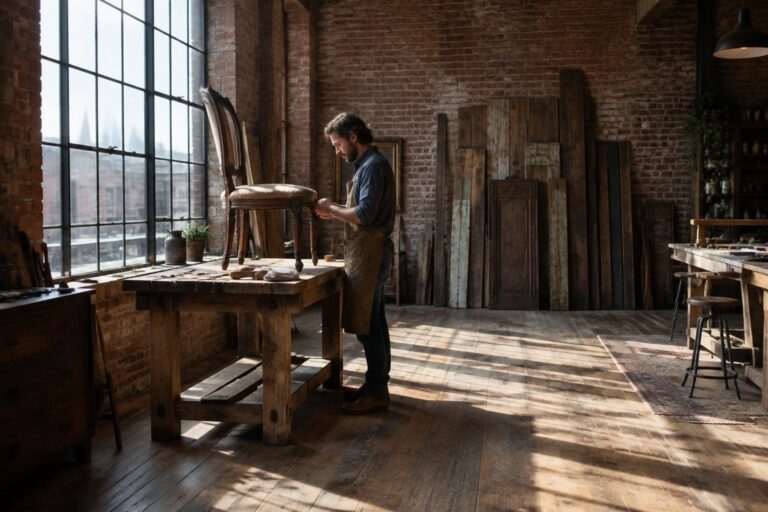 Upcycling arredi: vintage giusto e finiture ecologiche