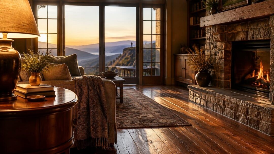 Visualizza la tua casa di montagna rinnovata con rendering fotorealistici