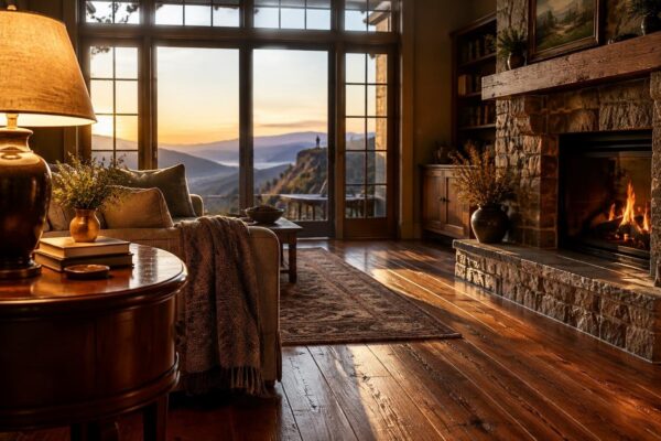 Visualizza la tua casa di montagna rinnovata con rendering fotorealistici