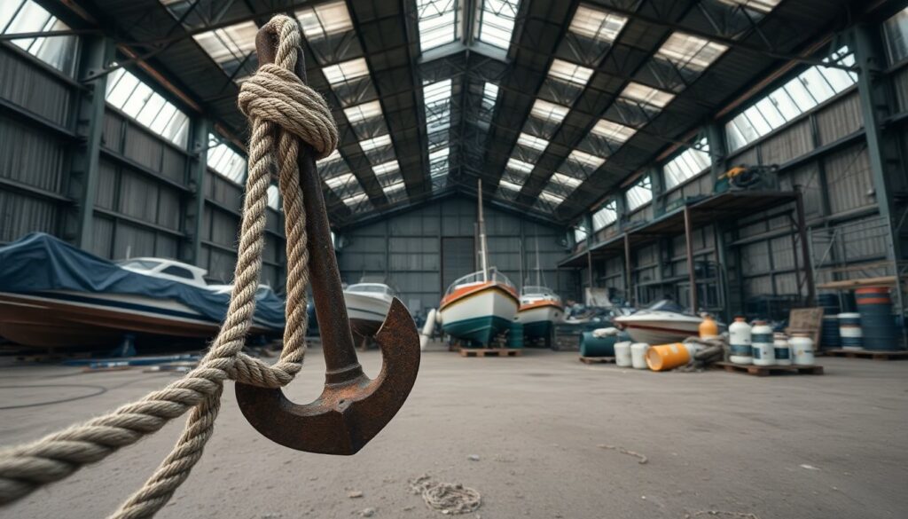Capannone sotto sequestro per rimessaggio nautico abusivo: scoperti natanti e rifiuti
