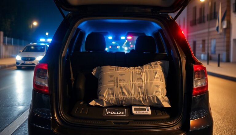Polizia ferma a Catanzaro un uomo con oltre un chilo di cocaina in auto a noleggio