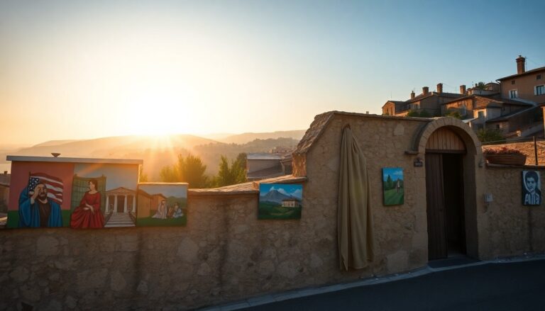 Osa Festival ridisegna il borgo di Alessandria del Carretto con sei murales