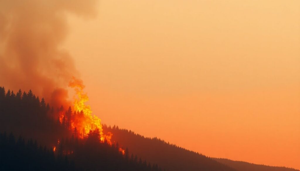 Incendio boschivo rilevato a 55 km da Catanzaro