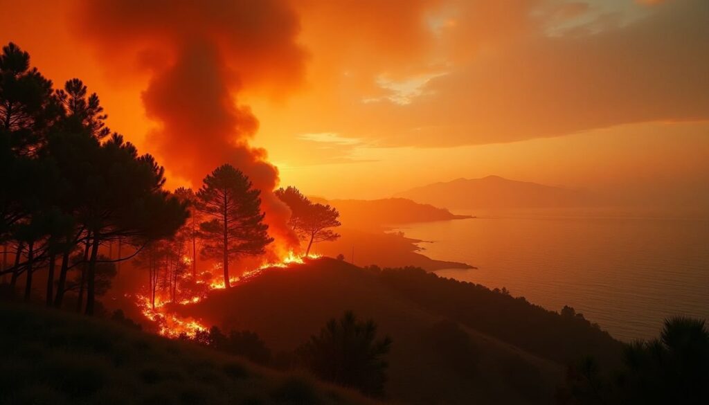 Incendi in Calabria: la situazione critica nel Catanzarese e nel Cosentino