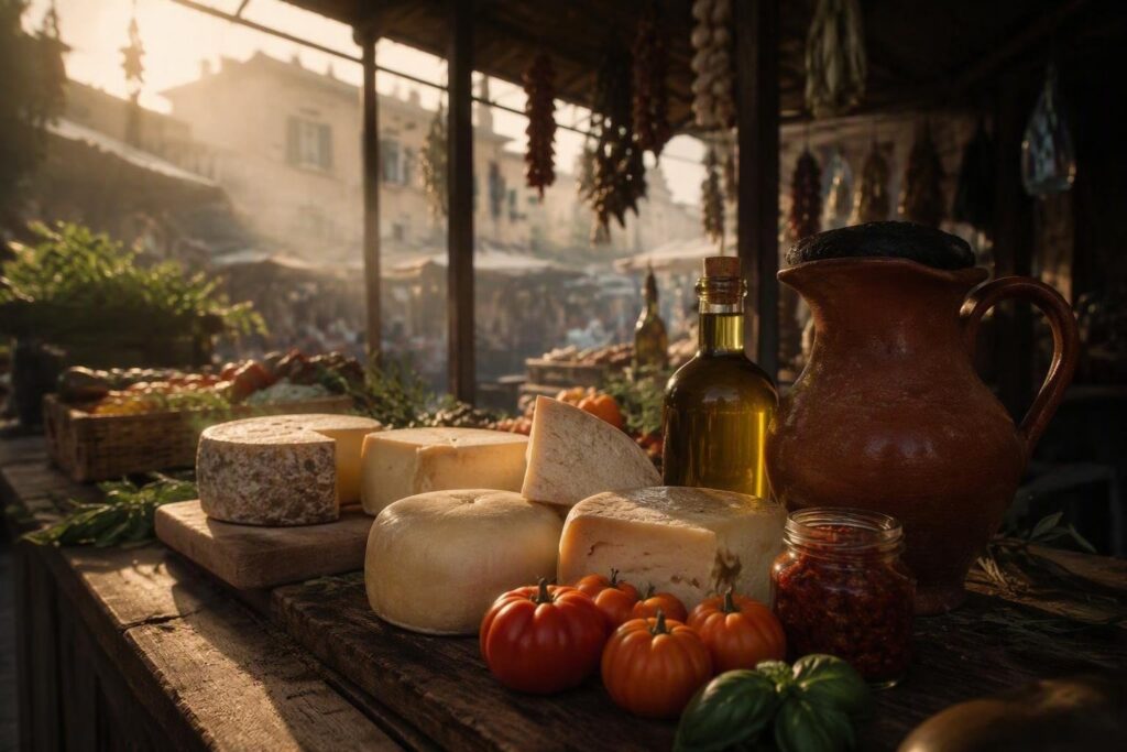 Itinerario slow food a Catanzaro tra mercati, botteghe e vini