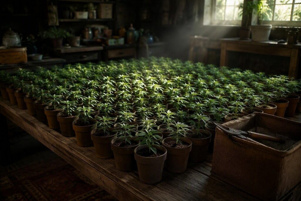 Sequestrate 128 piante di marijuana nel crotonese: il ruolo cruciale della Guardia di Finanza