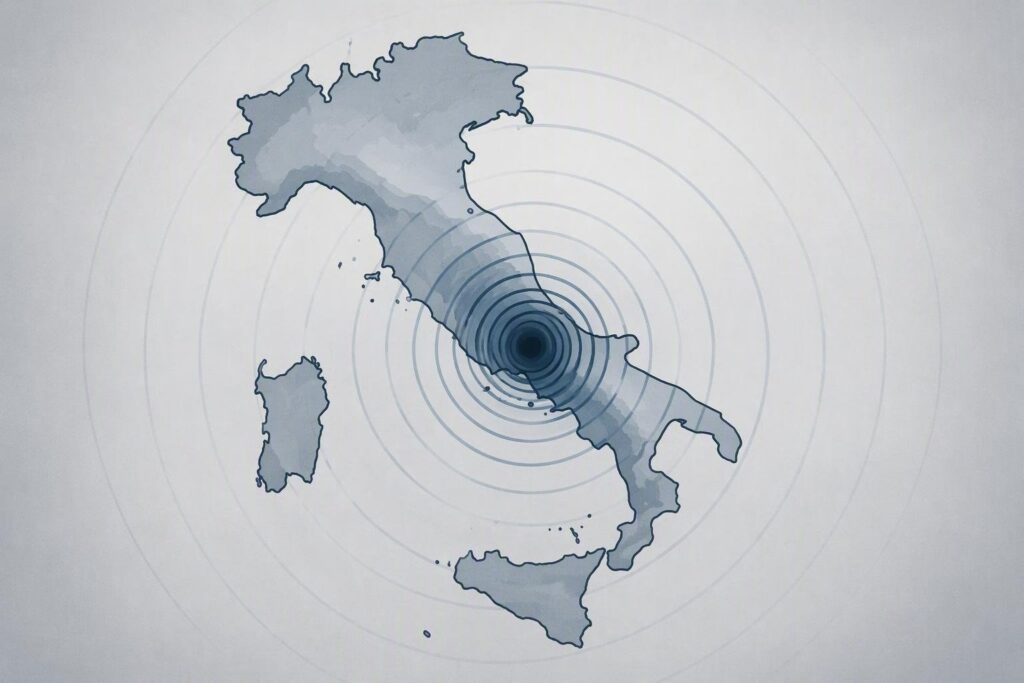 Terremoto di magnitudo 3.7 a Castiglione Cosentino