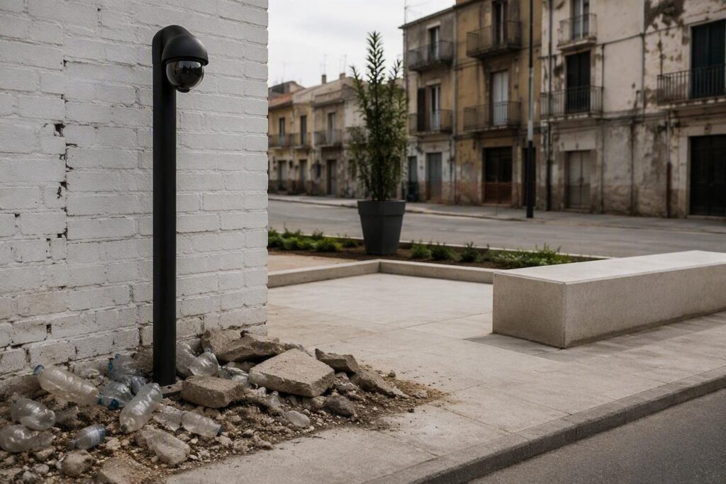 Crotone: la Terza Commissione approva videosorveglianza e nuova piazzetta per contrastare il degrado