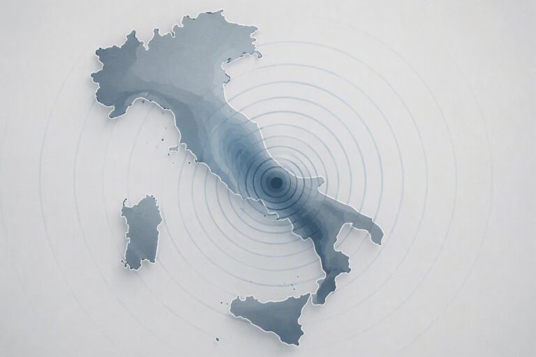 Terremoto di magnitudo 3.1 ad Amaroni, epicentro a 16.5 km da Catanzaro