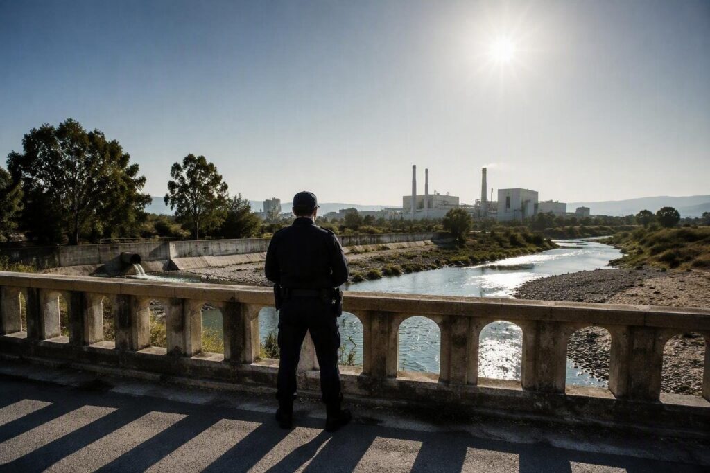 Scarico illecito in Calabria: denuncia per inquinamento del torrente Soveria Simeri
