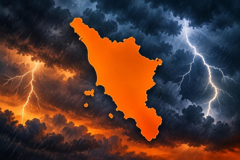 Allerta arancione per temporali su Catanzaro