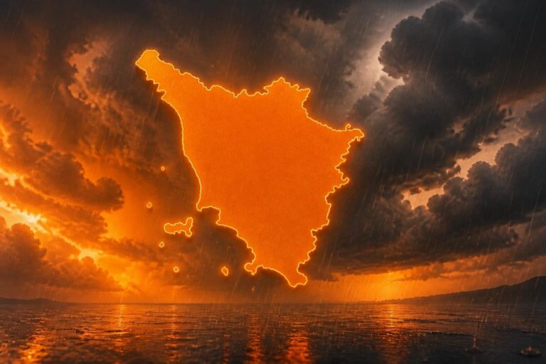 Allerta meteo arancione per pioggia su Catanzaro