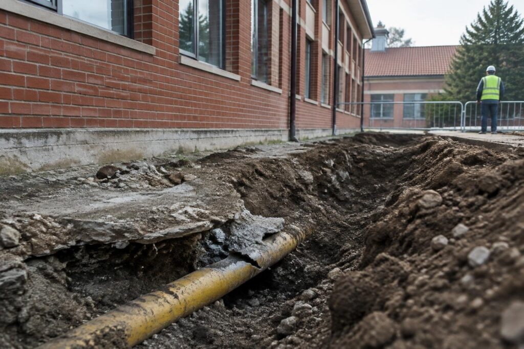 Allarme sicurezza: la pericolosa fuga di gas vicino al liceo Berto