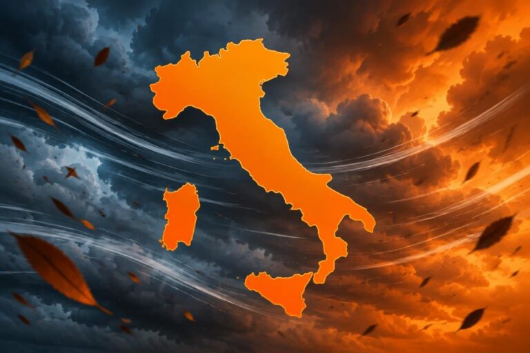 Allerta arancione per vento su Catanzaro il 22 ottobre