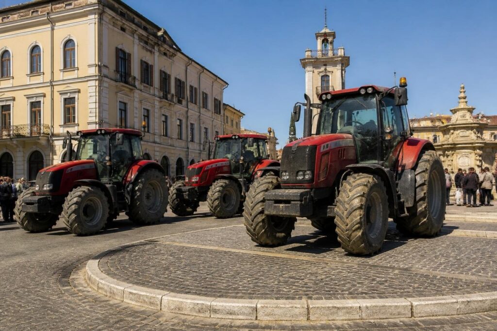 Lamezia in piazza: la protesta dei agricoltori contro il caro vita