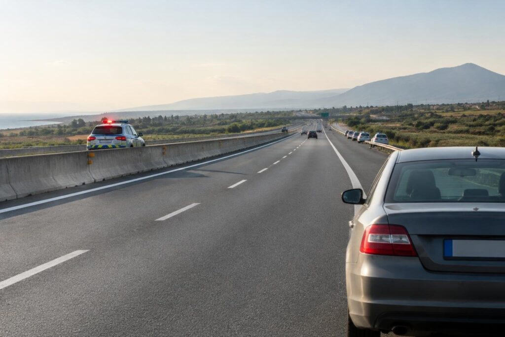 Polizia stradale blocca un’auto con hashish e cocaina sull’autostrada A2