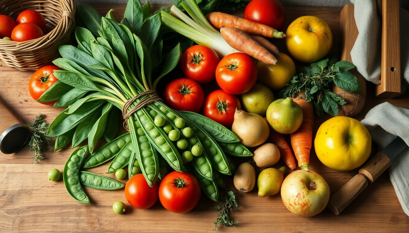 Seasonal produce: sustainable cooking for the curious home cook