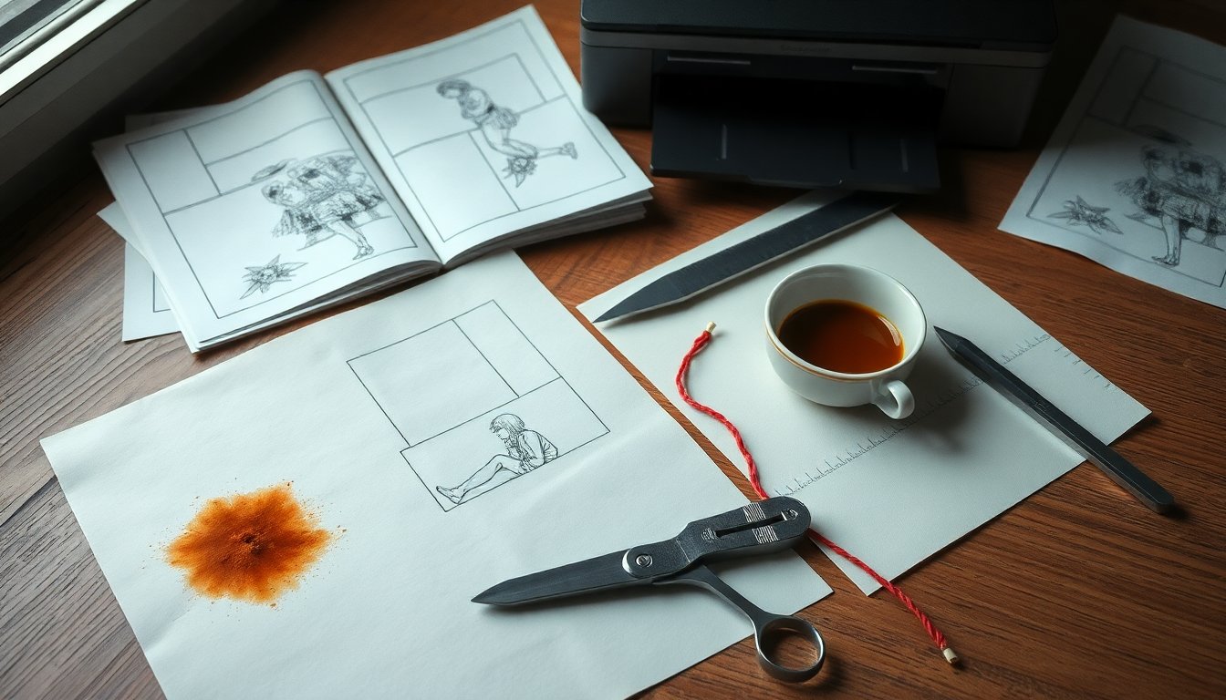 New Webtoon Copycat by Carnby Kim and Youngchan Hwang explores art, theft, and murder